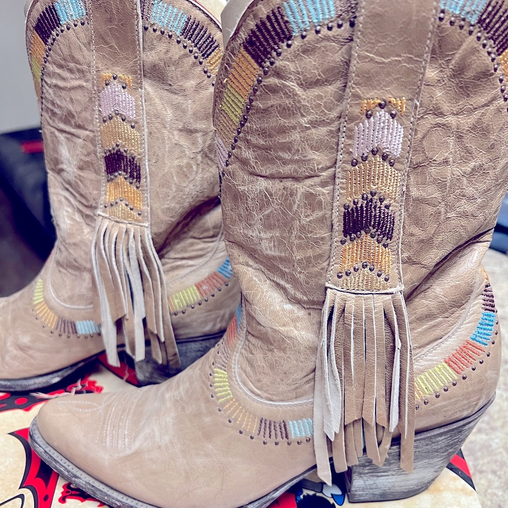 Yippee Ki Yay Old Gringo Womens boots size 9